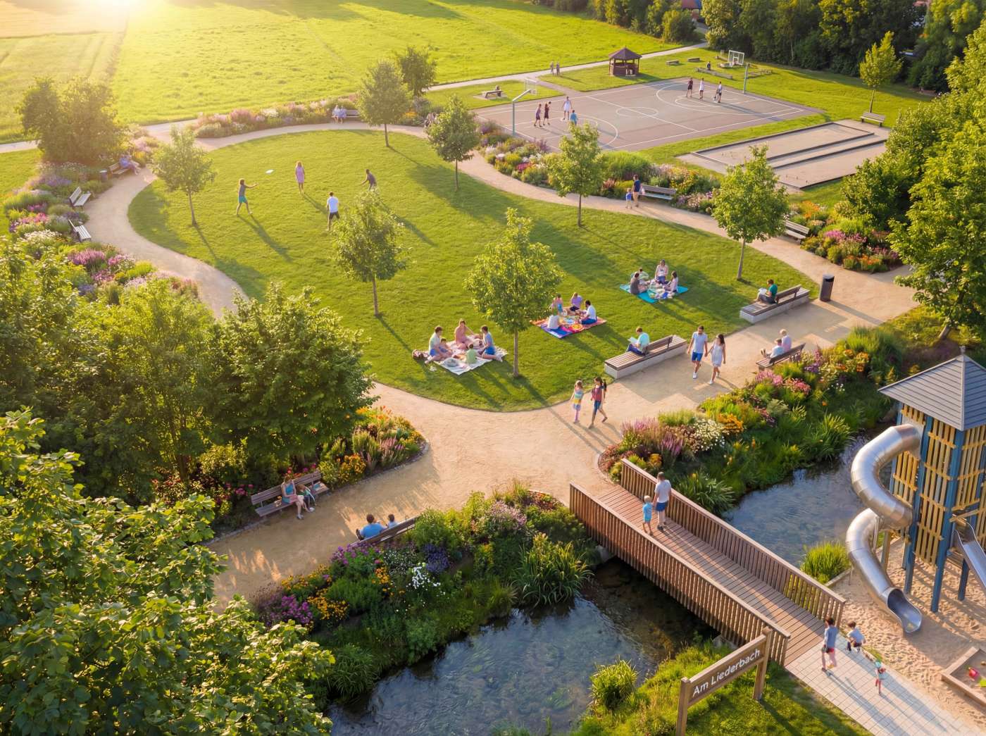 Ein Bürgerpark für Liederbach
